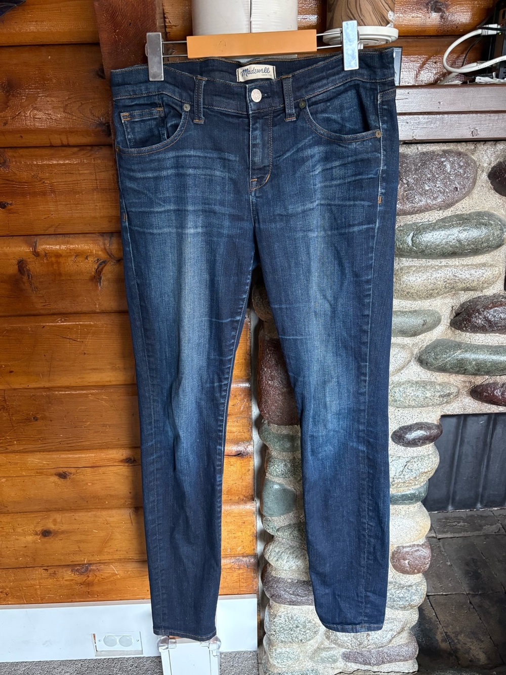 Madewell Skinny Skinny Jeans Size 29 Dark Wash Stretch Denim